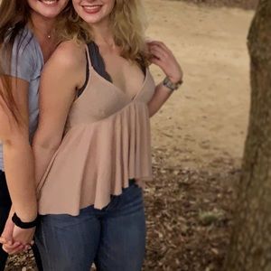 Urban Outfitters pink tank